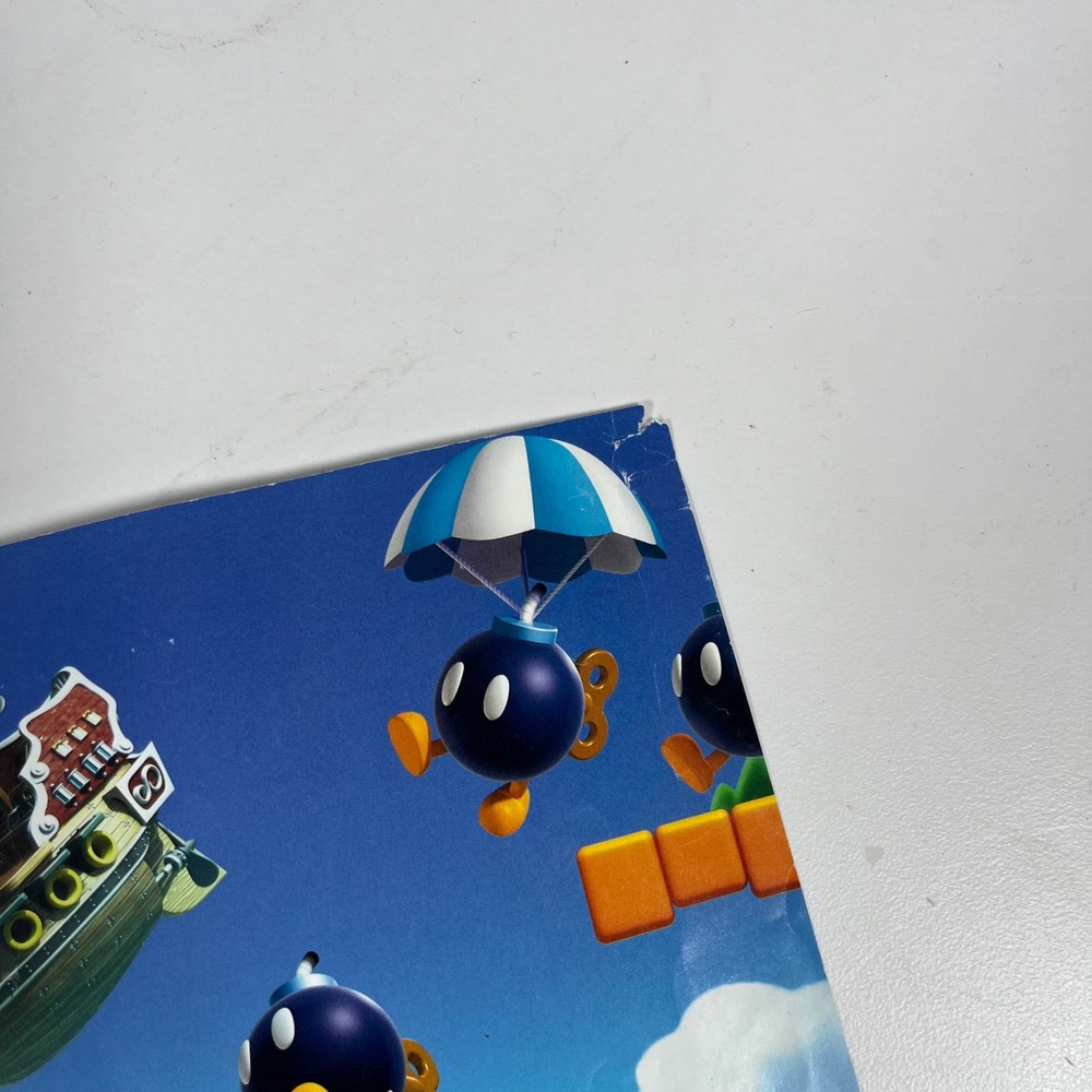Nintendo New Super Mario Bros U Promo Poster Wii U Fold Out Panoramic 2012 Art - Picture 5 of 10